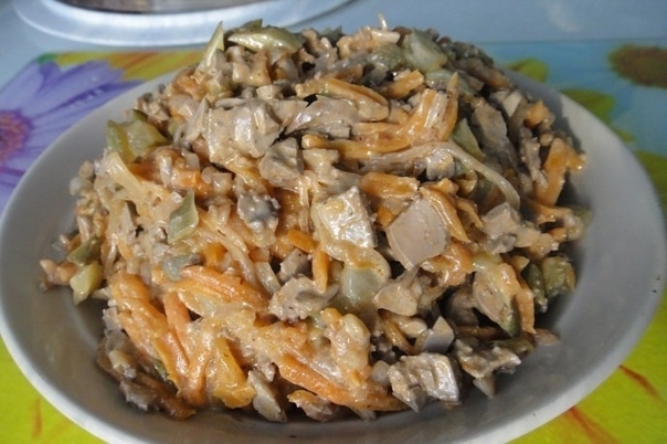 Салат "Диковинка" Салат "Диковинка"