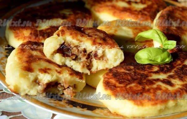 Картофельные зразы с мясным фаршем от Наташи Чагай