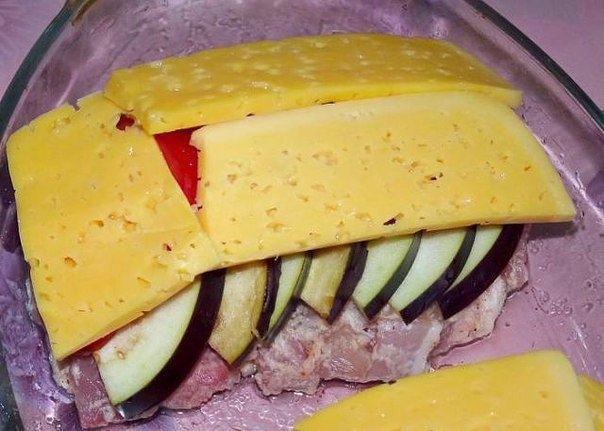 Курица, запеченная с овощами Курица, запеченная с овощами