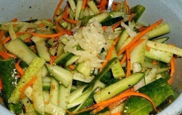 Огурчики по-корейски - вкуснятина! Огурчики по-корейски - вкуснятина!