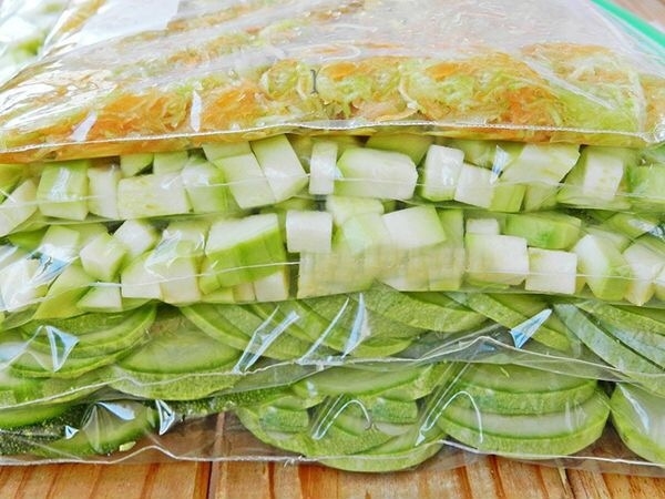 Как заморозить кабачки на зиму?