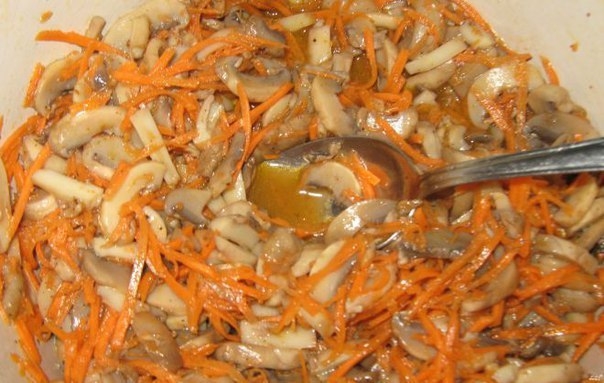 Грибы по-корейски