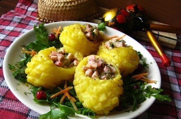 Горячая закуска "Лапти" Горячая закуска "Лапти"