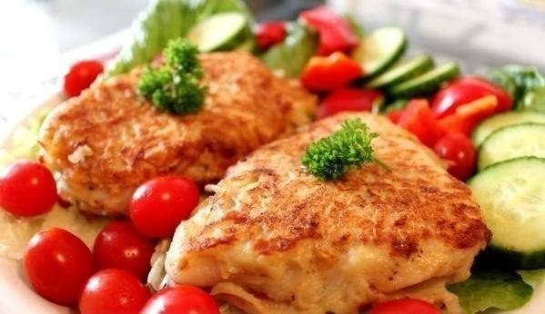 Рыбное филе в картофельном кляре Рыбное филе в картофельном кляре