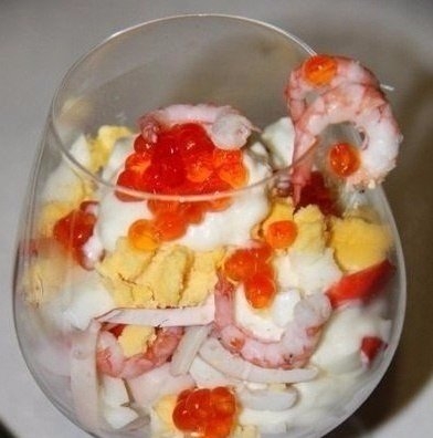 Салат "Морское ассорти"