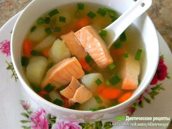 Уха из семги