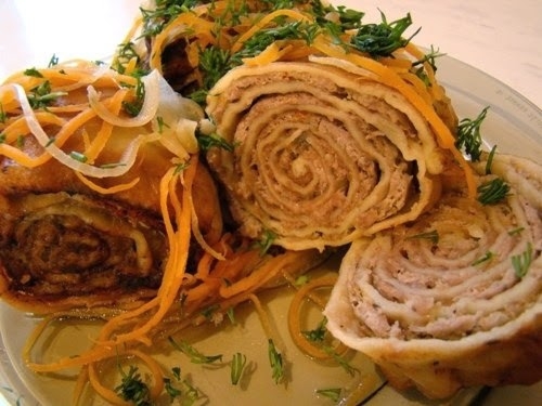 Мясные рулеты Мясные рулеты
