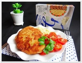 Сочные куриные отбивные с начинкой с пшеном на гарнир за 25 минут