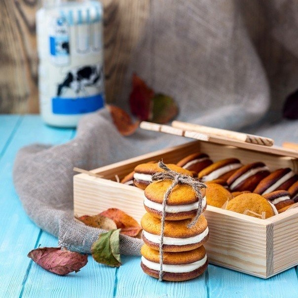 Тыквенные whoopy pies Тыквенные whoopy pies