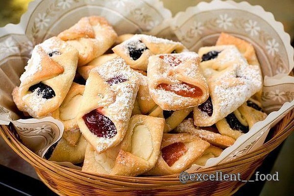 ВКУСНЕЙШИЕ КОНВЕРТИКИ С ДЖЕМОМ