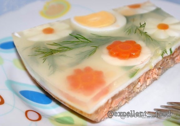 ЗАЛИВНОЕ ИЗ КРАСНОЙ РЫБЫ ЗАЛИВНОЕ ИЗ КРАСНОЙ РЫБЫ