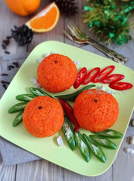 Салат-закуска "Апельсин" Салат-закуска "Апельсин"