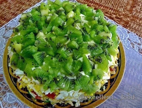 САЛАТ "ИЗУМРУДНАЯ РОССЫПЬ" - ОЧЕНЬ НЕОБЫЧНЫЙ И НОВЫЙ ВКУС САЛАТ "ИЗУМРУДНАЯ РОССЫПЬ" - ОЧЕНЬ НЕОБЫЧНЫЙ И НОВЫЙ ВКУС