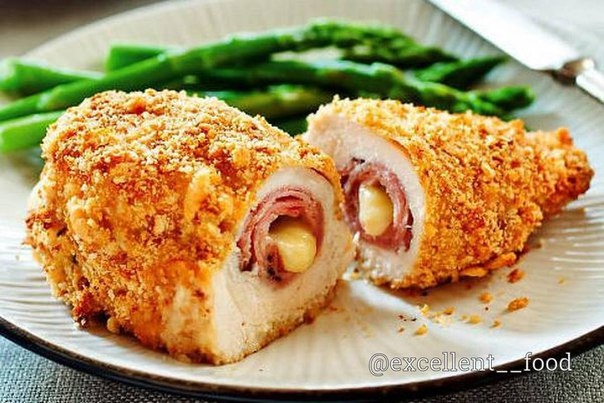 Куриный шницель «Кордон блю» Куриный шницель «Кордон блю»
