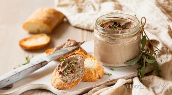 Паштет из куриной грудки и печени с грибами. Паштет из куриной грудки и печени с грибами.