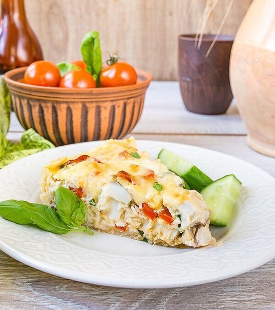 Рыбный киш Рыбный киш