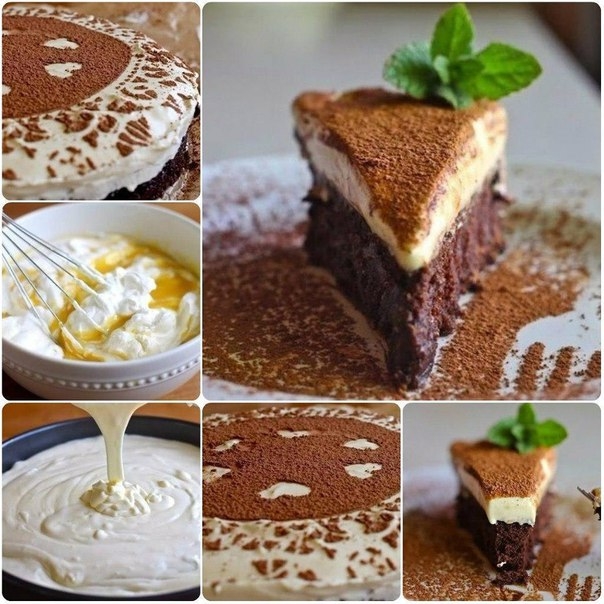 Невероятно вкусный трюфельный торт с муссом из белого шоколада Невероятно вкусный трюфельный торт с муссом из белого шоколада