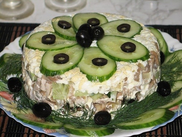 Оригинальный салат "Меркурий" Оригинальный салат "Меркурий"