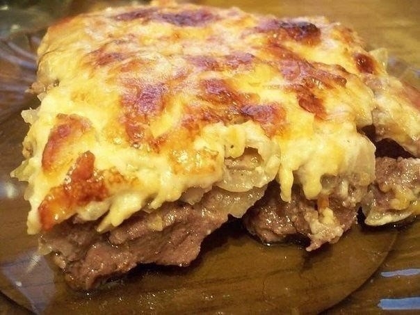 Свинина запеченная с грибами Свинина запеченная с грибами