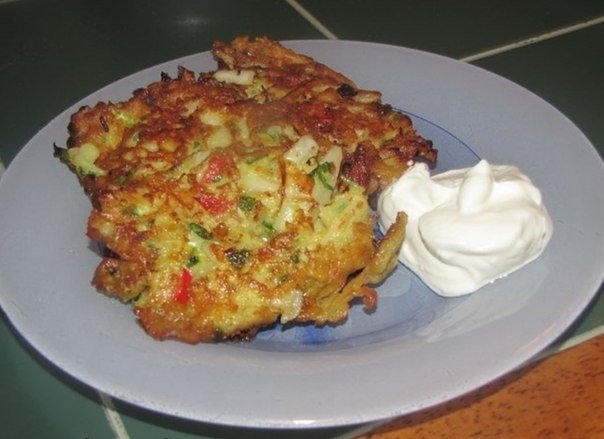 Капустные драники Капустные драники