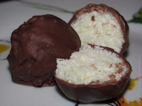 Конфеты кокосовые Конфеты кокосовые