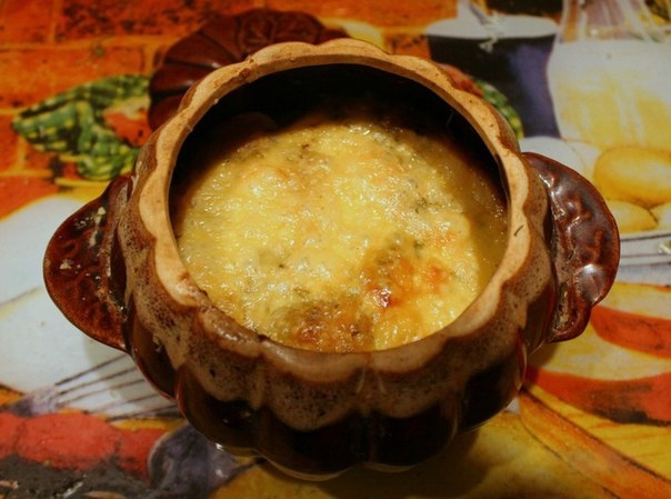 Пельмени жареные в горшочке Пельмени жареные в горшочке