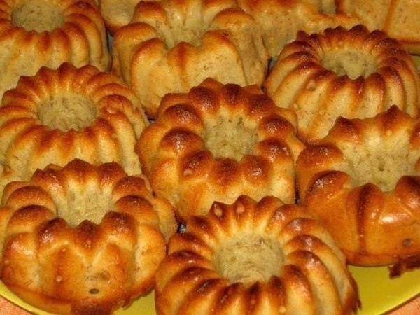 Банановые кексики Банановые кексики