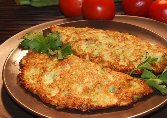 Чебуреки из кабачков