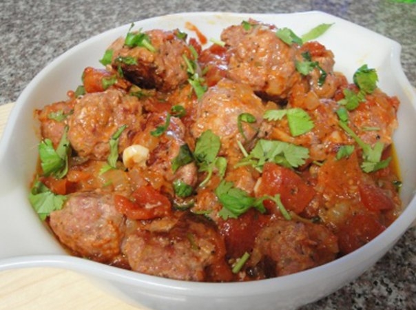 Мясные Шарики в Томатном Соусе