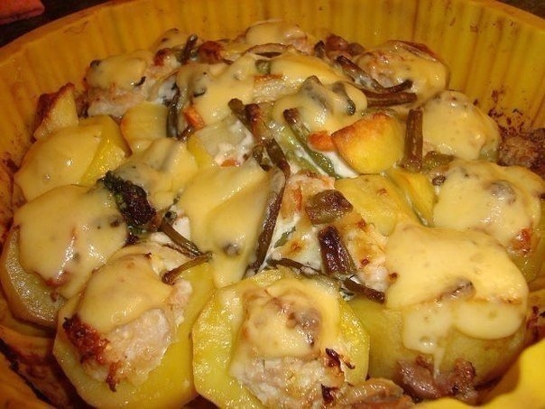 Фаршированная картошка. Фаршированная картошка.