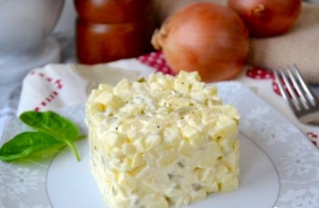 ЛУКОВЫЙ САЛАТ "ПО - ПОЛЬСКИ" ЛУКОВЫЙ САЛАТ "ПО - ПОЛЬСКИ"