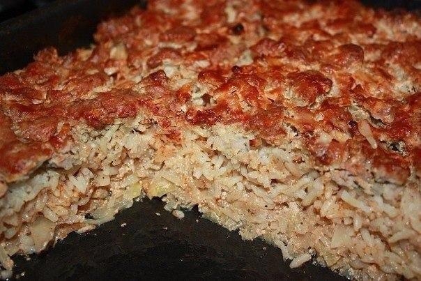 ЗАПЕКАНКА "А ЛЯ ГОЛУБЦЫ". ЗАПЕКАНКА "А ЛЯ ГОЛУБЦЫ".