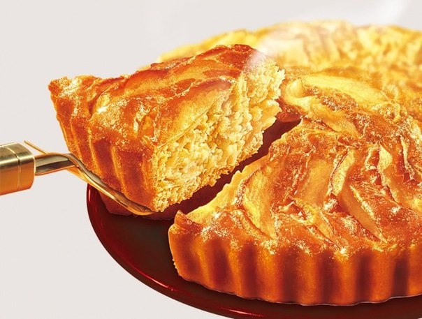 Шарлотка с мандаринами