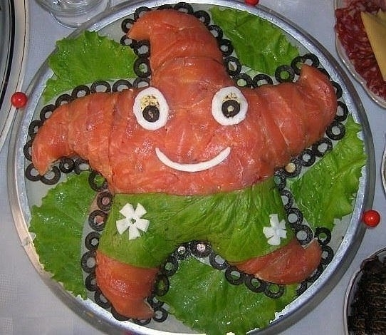 1. Салат "Морская звезда" 1. Салат "Морская звезда"
