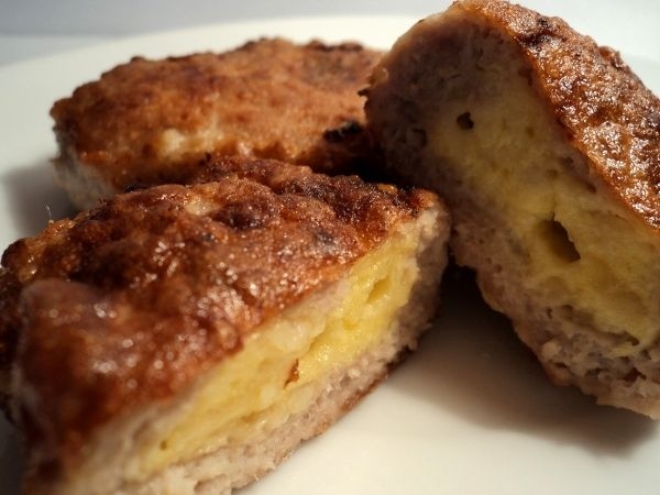 Мясные зразы с сыром Мясные зразы с сыром