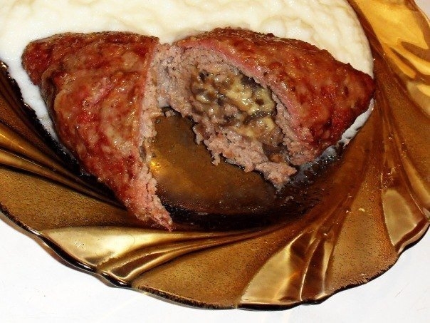 Зразы с грибами и сыром Зразы с грибами и сыром