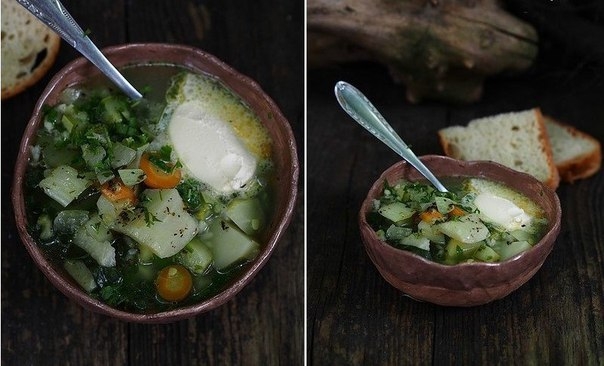 Капустный суп с рисом Капустный суп с рисом