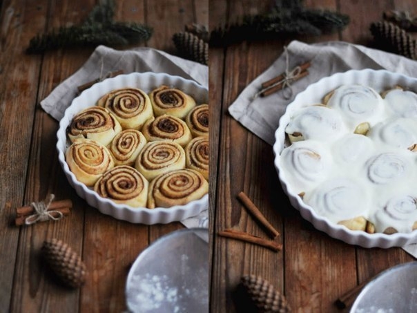Булочки Cinnabon. Булочки Cinnabon.