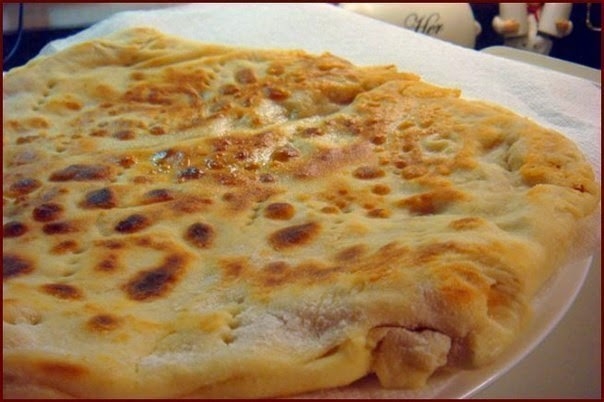 Лепёшка с картофельной начинкой Лепёшка с картофельной начинкой
