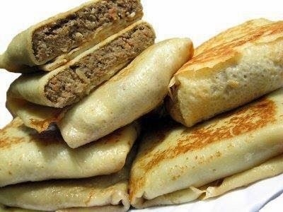 Блины с печенью Блины с печенью