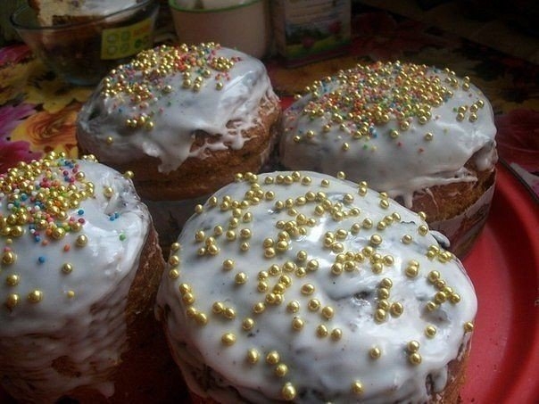 Кулич для ленивых без замеса Кулич для ленивых без замеса