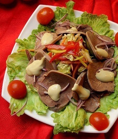 Салат С ГОВЯЖЬИМ ЯЗЫКОМ Салат С ГОВЯЖЬИМ ЯЗЫКОМ