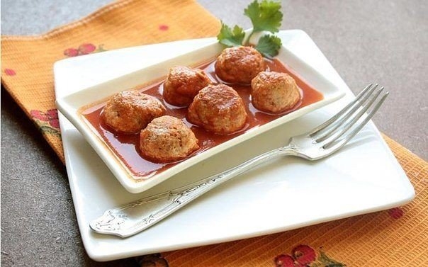 Мясные "ёжики" с рисом. Мясные "ёжики" с рисом.