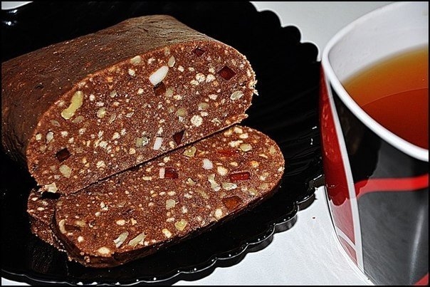 Кондитерская колбаска.