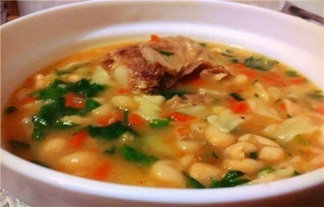 Вкусный фасолевый супчик