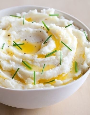 Вкусное картофельное пюре с творожком