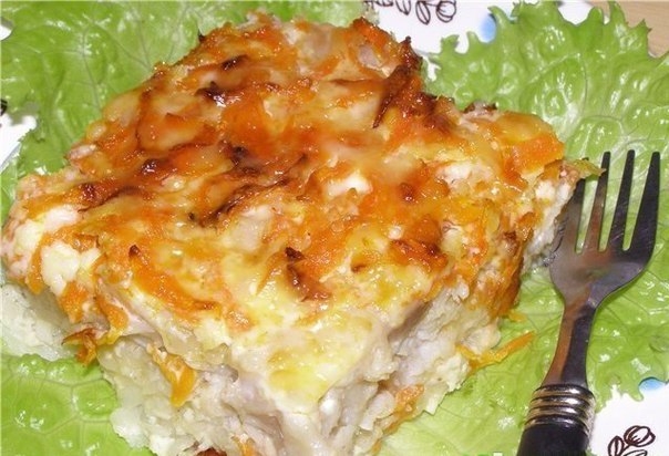 Минтай в духовке