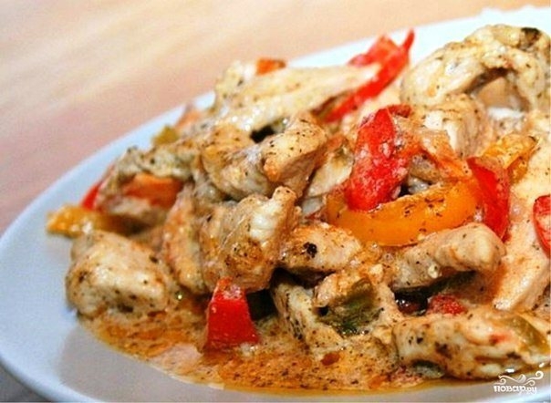 Куриное филе с овощами в мультиварке. Куриное филе с овощами в мультиварке.