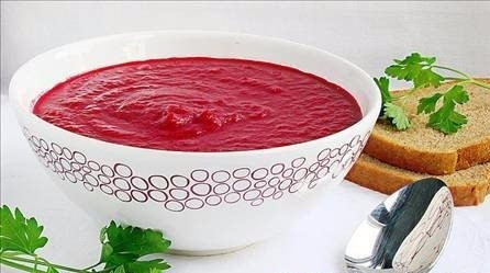 Пряный свекольный суп-пюре