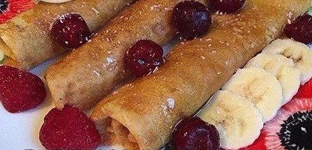 Диетические блинчики к завтраку